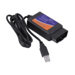 Outil diagnostic automatique de voiture elm327 usb v1. 5a obd2 interface obdii