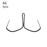 Outils de pêche sur glace en forme de faucille, 5 pièces, hameçons aiguisés Outils de pêche sur glace en forme de faucille, 5 pièces, hameçons aiguisés