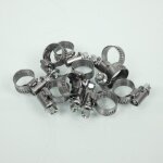 Collier de serrage type serflex �8 / 12x7. 7mm norma pour moto auto bricolage neuf