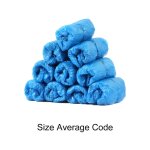 Pack de 100 chaussures de pluie imperm�ables, couvre bottes en plastique jetables, rose, bleu, accessoires ...