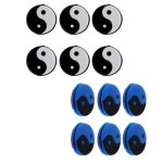Pack de 12 pices de raquette de tennis en silicone, amortisseurs de vibrations, cadeaux