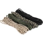 Pack of 4 paracord ropes 40 m (4 mm) - 7 strand rope, tensile resistant up to 250 kg, 100% nylon rope ...