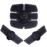 Pad 1set 6 - stimulateur musculaire electrique abs unisexe, appareil pour muscles abdominaux, hanches, ...
