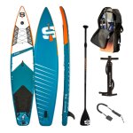 Paddle gonflable race 12' 30'' 6 (340 x 76 x 15 cm) avec pagaie, leash, pompe et sac de transport - ... Paddle gonflable race 12' 30'' 6 (340 x 76 x 15 cm) avec pagaie, leash, pompe et sac de transport - ...