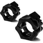 Paire d'arrêts de haltères olympiques de 30 et 50 mm de verrouillage, clip pour collier, fermeture de ... Paire d'arrêts de haltères olympiques de 30 et 50 mm de verrouillage, clip pour collier, fermeture de ...