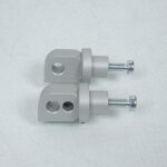 Paire chape de repose pied arri�re lightech pour moto suzuki 750 ftp008sil