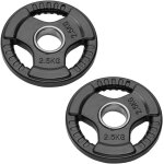 Paire de disques olympiques pour haltères et haltères bumper plates trou de 50 mm poids caoutchouté de ... Paire de disques olympiques pour haltères et haltères bumper plates trou de 50 mm poids caoutchouté de ...