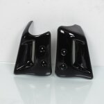 Paire d'�copes de radiateur noire pour mobylette peugeot 103 rcx phase 2 neuf