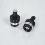 Paire embout guidon noir alu lightech pour moto yamaha 850 mt - 09 ktm310ner Paire embout guidon noir alu lightech pour moto yamaha 850 mt - 09 ktm310ner