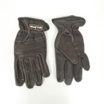 Paire gant moto cuir et� marron s - line pour homme femme taille xs gan200xs neuf