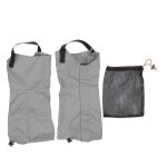 Paire de gutres de neige impermables unisexes en tissu oxford 600d ripstop pour bottes de randonne, ...