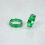 Paire inserts vert embout guidon lightech pour moto yamaha 1000 yzf r1 rktm300