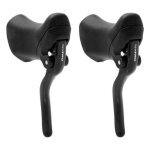 Paire de leviers de frein route tektro rl340 levier noir cocotte noire