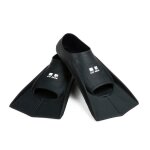 Paire de palmes de natation en silicone, chaussures de plonge en apne, pieds submersibles, pantoufles ...