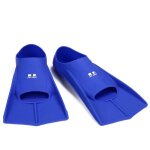 Paire de palmes de natation en silicone, chaussures de plonge en apne, pieds submersibles, pantoufles ...