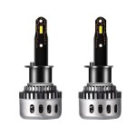 Paire de phares de voiture led h1 / h4 / h7 / h11 / 9005 6500k super lumineux ampoules de phare de voiture ...