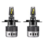 Paire de phares de voiture led h1 / h4 / h7 / h11 / 9005 6500k super lumineux ampoules de phare de voiture ...