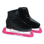 Paire protge - patins a glace 12. 20in 1 protge - lame rglable (rose)