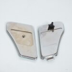 Paire de trappe porte de boite a outils pour mobylette peugeot 103 acier zingu�