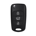Pal coque de cl� a rabat de remplacement de voiture pour kia rondo sportage soul rio