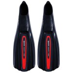 Palmes avanti hc pro - couleur - noir / rouge, pointure c - 36 / 37