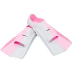 Palmes d'entranement a la natation en silicone, pour plonge sous - marine professionnelle, courtes, ...