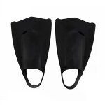 Palmes de natation courtes en silicone pour hommes et femmes, palmes de plonge professionnelles pour ...