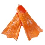 Palmes de natation courtes en silicone pour hommes et femmes, palmes de plonge professionnelles pour ...