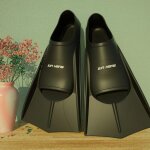 Palmes de natation de haute qualit en silicone, equipement de plonge confortable et portable, taille ...