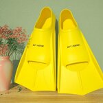 Palmes de natation de haute qualit en silicone, equipement de plonge confortable et portable, taille ...