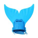 Palmes de natation en silicone pour enfants, equipement de natation pour les sports aquatiques