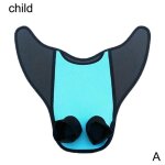 Palmes de natation sir�ne pour enfants, palmes de canard en caoutchouc, taille r�glable, equipement de ...