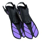 Palmes de plongée en apnée, boucles réglables, palmes de natation courtes en silicone, chaussures de ... Palmes de plongée en apnée, boucles réglables, palmes de natation courtes en silicone, chaussures de ...
