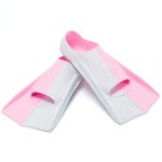 Palmes de plonge en silicone pour enfants, equipement d'entranement, , d't - type powder white - ...