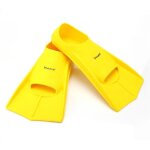 Palmes de plonge sous - marine professionnelles en silicone pour hommes et femmes, palmes courtes, palmes ...