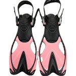 Palmes en silicone pour enfants pour hommes, femmes et enfants chaussures grenouille natation equipement ...