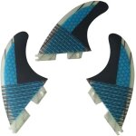 Palmes de surf en accent d'abeille fiviolet, ailerons de planche de surf leic - fin, g5 f ii, 3 pices ...