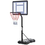 Panier de basket - ball sur pied pour bord de piscine poteau panneau, base de lestage sur roulettes hauteur ...