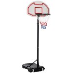 Panier de basket - ball sur pied avec poteau panneau, base de lestage sur roulettes hauteur rglable ...