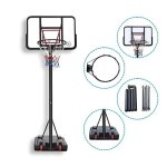 Panier de basket - devessport - réglable 1, 90 - 3, 05m - base mobile - extérieur - arceau Ø47cm Panier de basket - devessport - réglable 1, 90 - 3, 05m - base mobile - extérieur - arceau Ø47cm