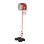 Panier de basket sur pied mobile pour enfant  atlanta  hauteur rglable jusqu' 1m35