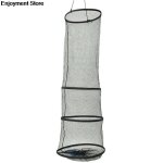 Panier de pêche pliable a 3 couches, filet de trempage, cage pour garder les poissons vivants dans l'eau, ... Panier de pêche pliable a 3 couches, filet de trempage, cage pour garder les poissons vivants dans l'eau, ...