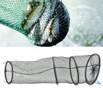 Panier de p�che pliable a 3 couches, filet de trempage, cage pour garder les poissons vivants dans l'eau, ...
