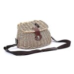Panier de p�che en osier, casier a truite, perche, cage, mat�riel de p�cheur, bo�te de p�cheur, ext�rieur, ...
