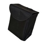 Panier de v�lo carr� avec couvercle, cadre en tissu, panier suspendu, panier de v�lo pliable, panier ...