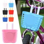 Panier de v�lo creux pour enfants, rangement de tricycle, scooter, guidon avant, transporteur en plastique, ...