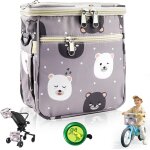 Panier de vlo pour enfant - sac de guidon - sac de vlo - sac de vlo - panier de guidon amovible avec ...