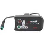 Panneau d'affichage de puissance led pour vlo electrique, compteur d'affichage de puissance led pour ...