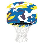 Panneau de basket - ball spalding camo micro mini backboard set bleu moyen