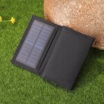 Panneau solaire pliable usb 7w, chargeur portable, batterie externe mobile, randonne, camping, accessoires ...